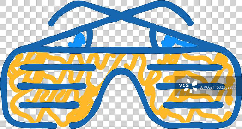 太阳镜 嘻哈歌手 时尚配饰 图标 涂鸦图片素材