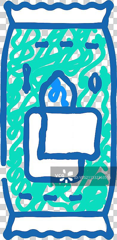 餐巾纸包装扁平图标涂鸦图片素材