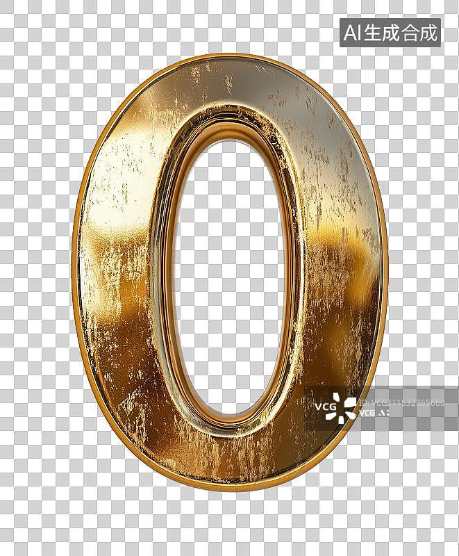 【AI数字艺术】免扣元素数字0图片素材