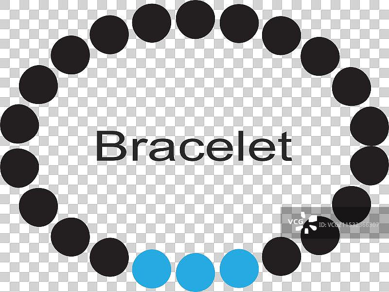 现代手链店徽标设计图片素材