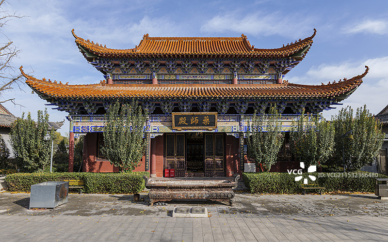 河北省廊坊市霸州市胜芳古镇大悲禅寺图片素材