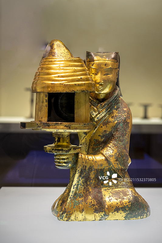 长信宫灯图片素材