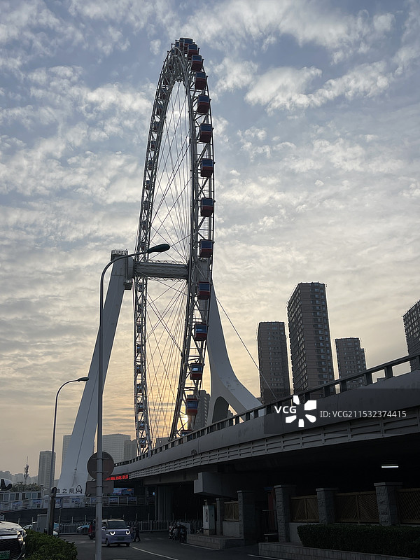 天津之眼图片素材