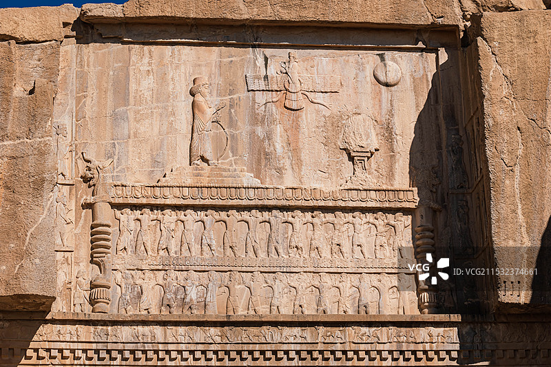 伊朗波斯波利斯遗址公园图片素材