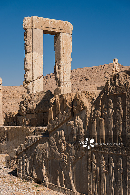 伊朗波斯波利斯遗址公园图片素材