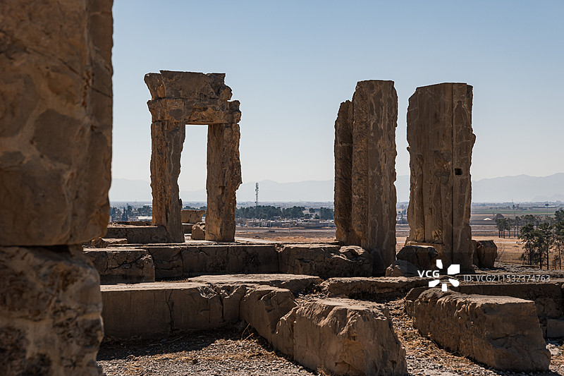 伊朗波斯波利斯遗址公园图片素材