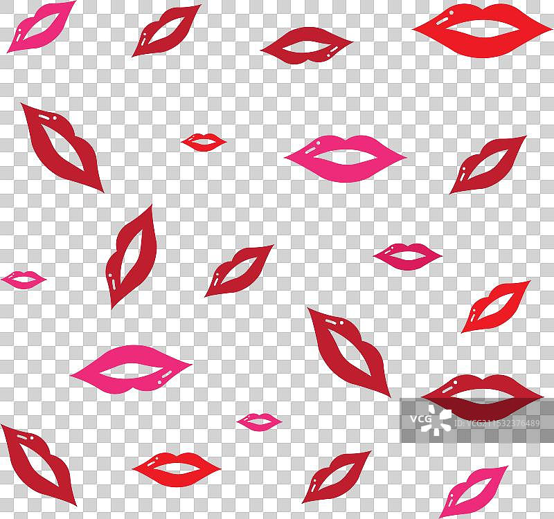 性感的吻唇图片素材