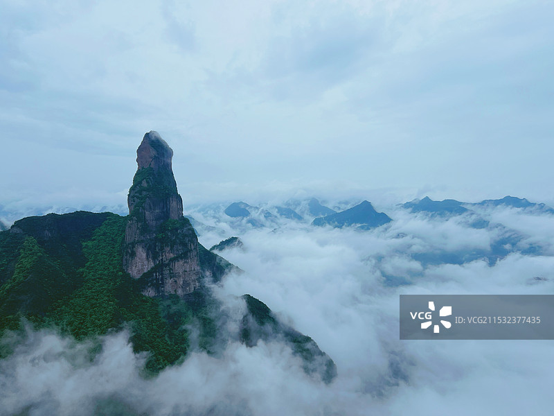 云雾中的神仙居图片素材