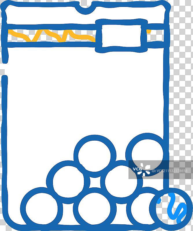 糖球甜味剂图标涂鸦图片素材