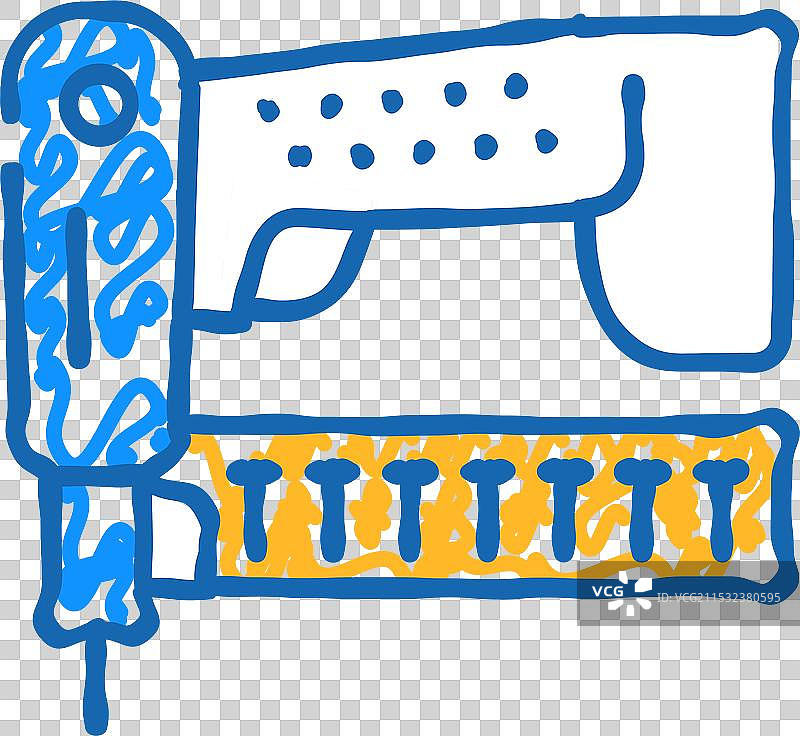 尼勒工具图标涂鸦图片素材