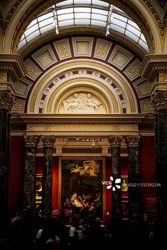 英国国家美术馆图片素材