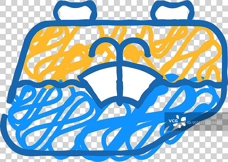 洗车玻璃图标涂鸦图片素材