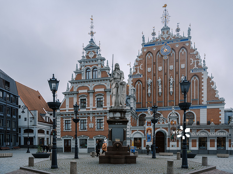 波罗的海之滨里加图片素材