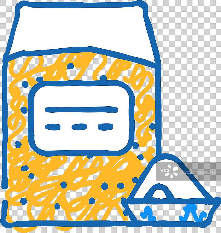 小米无麸质图标涂鸦图片素材