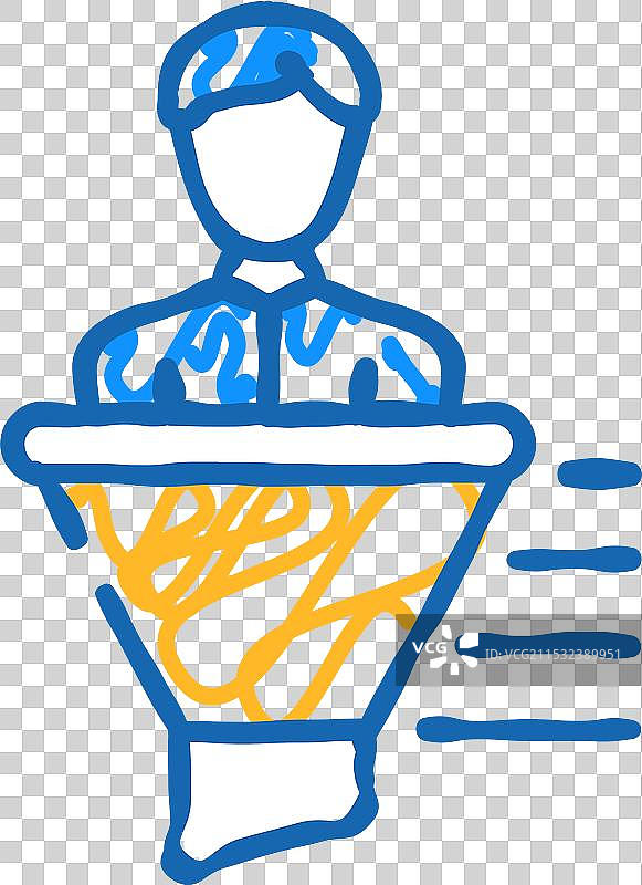 KYC图标涂鸦图片素材