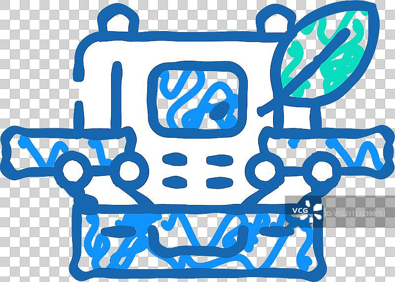 化妆品图标涂鸦的盒子图片素材