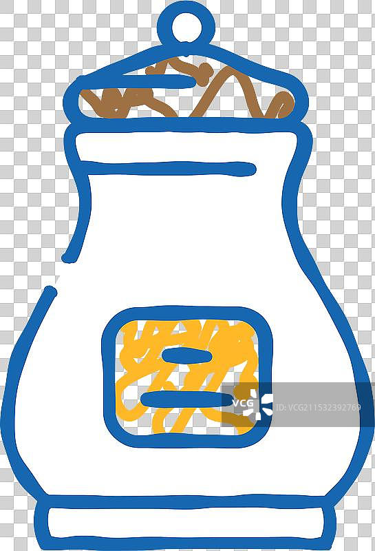 葬礼 urn 图标涂鸦图片素材