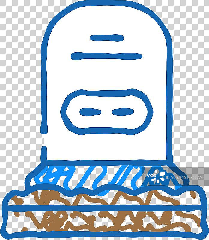 墓碑图标涂鸦图片素材