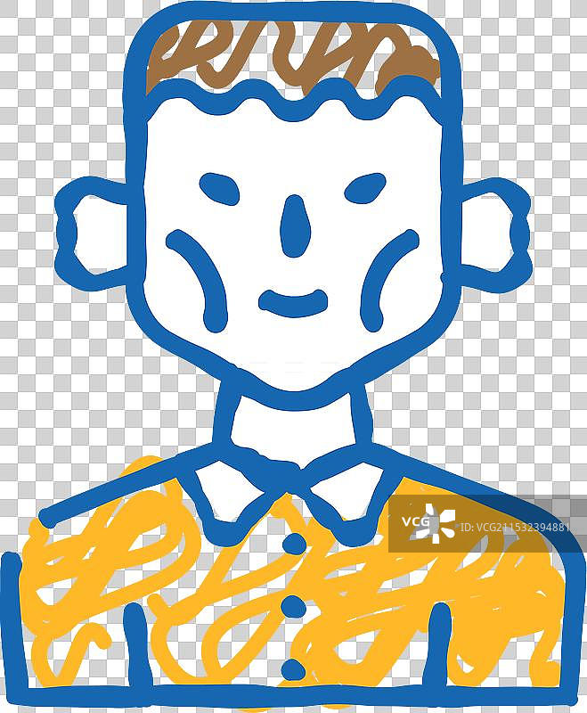 弗兰肯斯坦幻想角色图标涂鸦图片素材