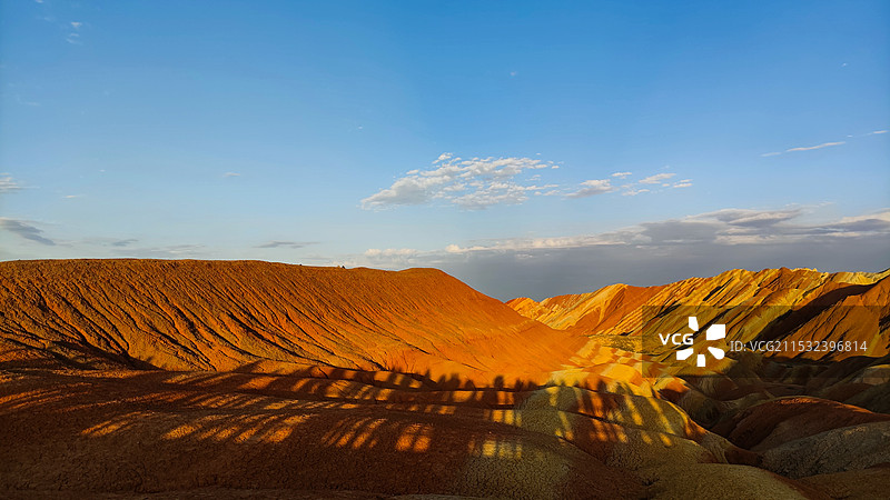 张掖市临泽县丹霞口文旅小镇景区图片素材