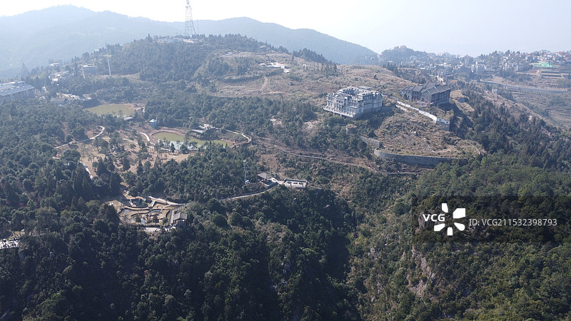 福州鼓岭航拍图片素材