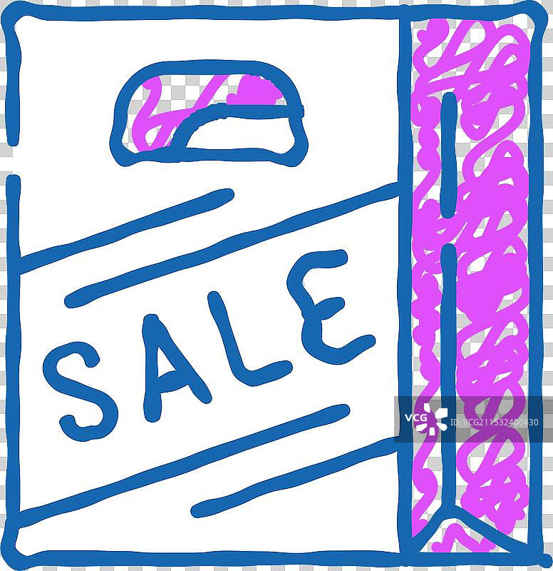 购物袋销售图标涂鸦图片素材