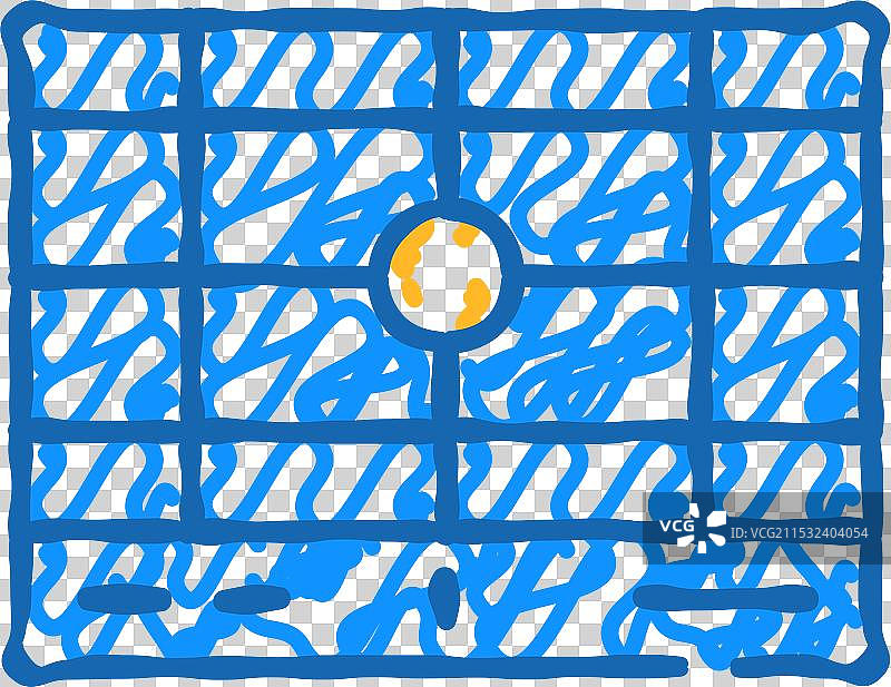 分割网格图标涂鸦图片素材