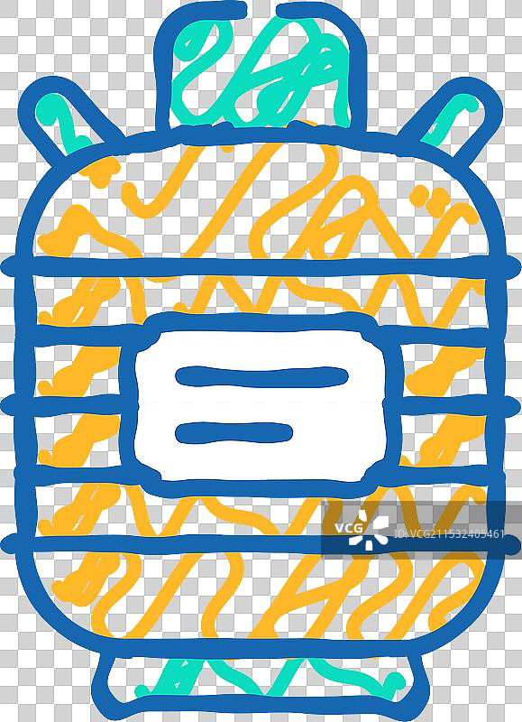 德瓦瓶实验室工具图标涂鸦图片素材