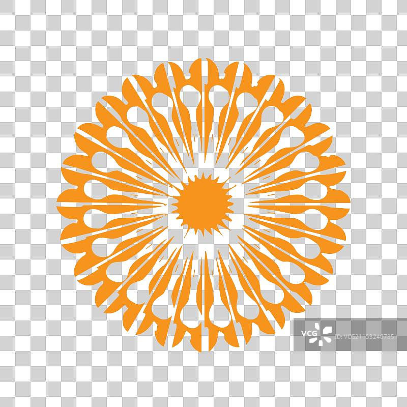 复杂的曼荼罗设计图片素材