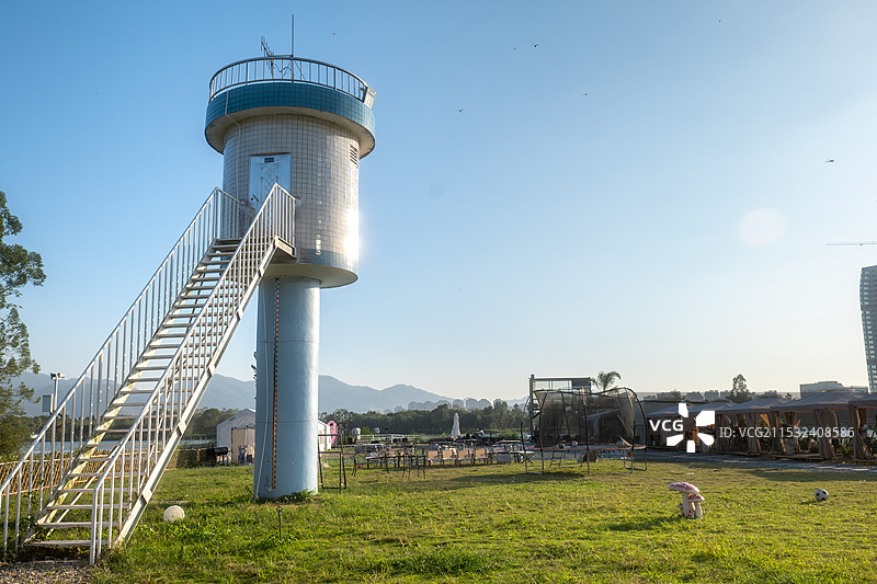 瞭望台图片素材