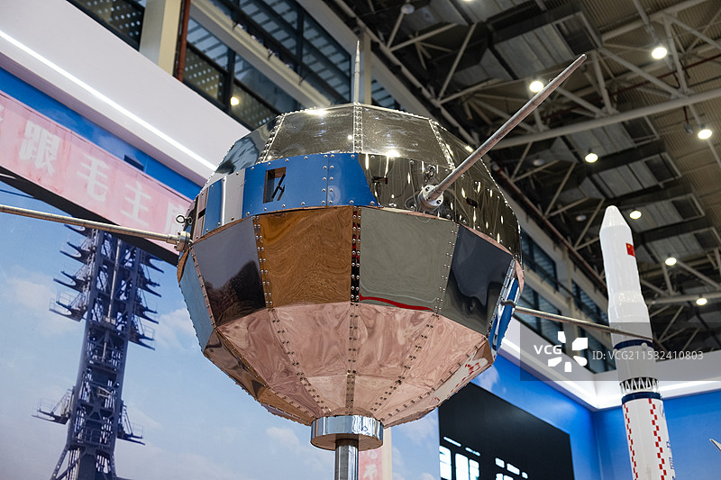 东方红一号卫星模型图片素材