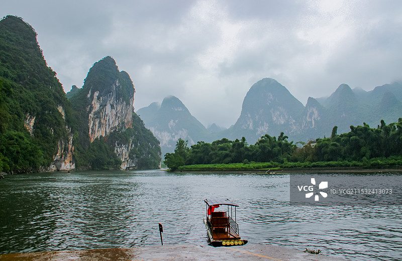 桂林山水甲天下图片素材