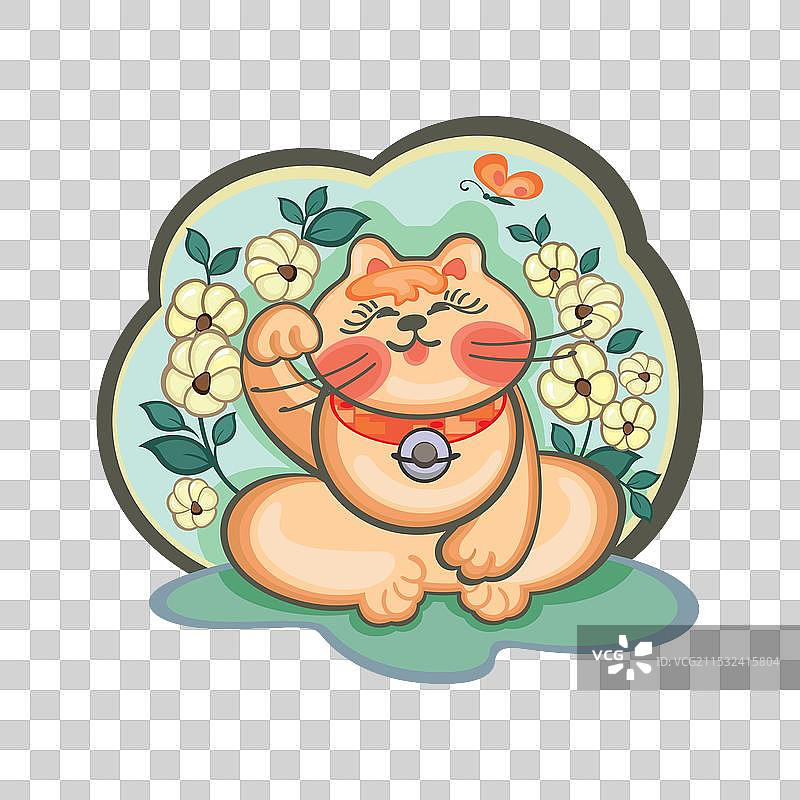 招财猫图片素材