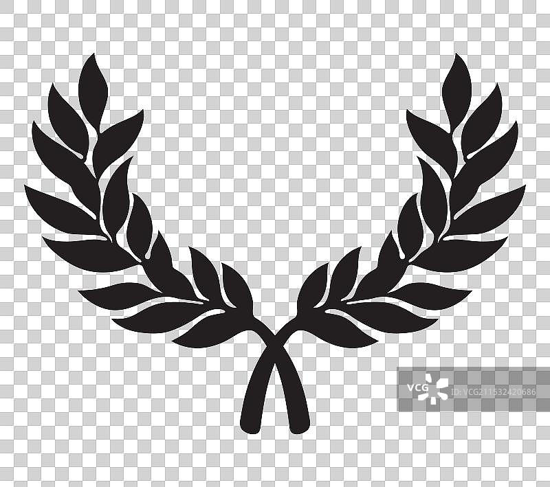 胜利者的月桂冠图片素材