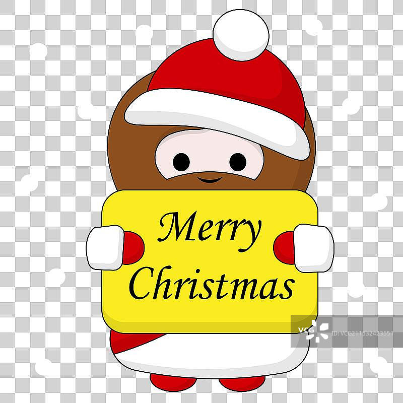 可爱的耶稣基督圣诞贺卡图片素材