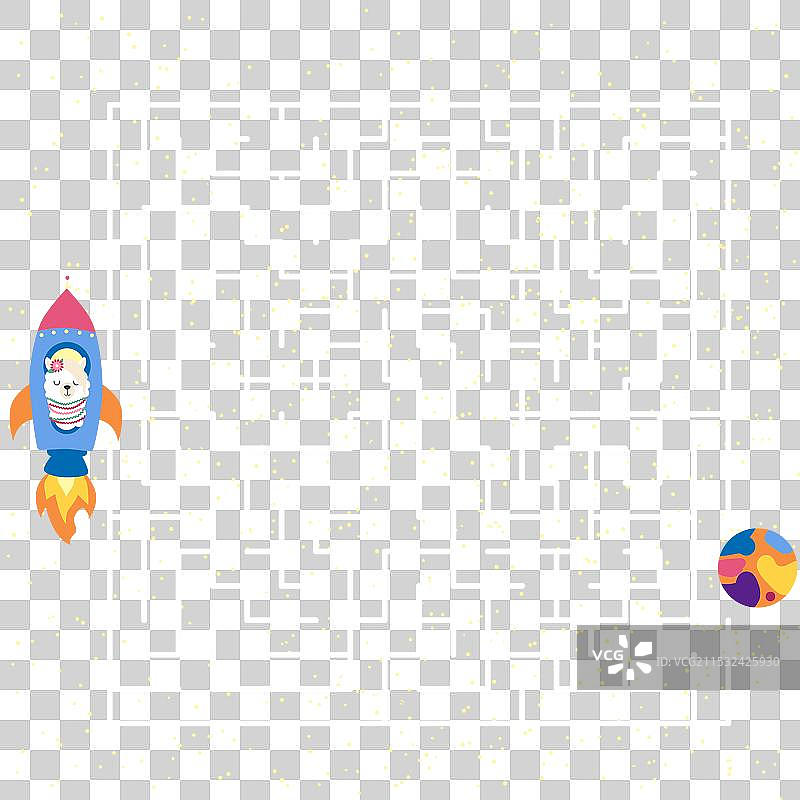 儿童游戏迷宫，寻找出路图片素材