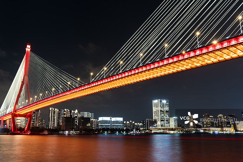 杨浦大桥图片素材