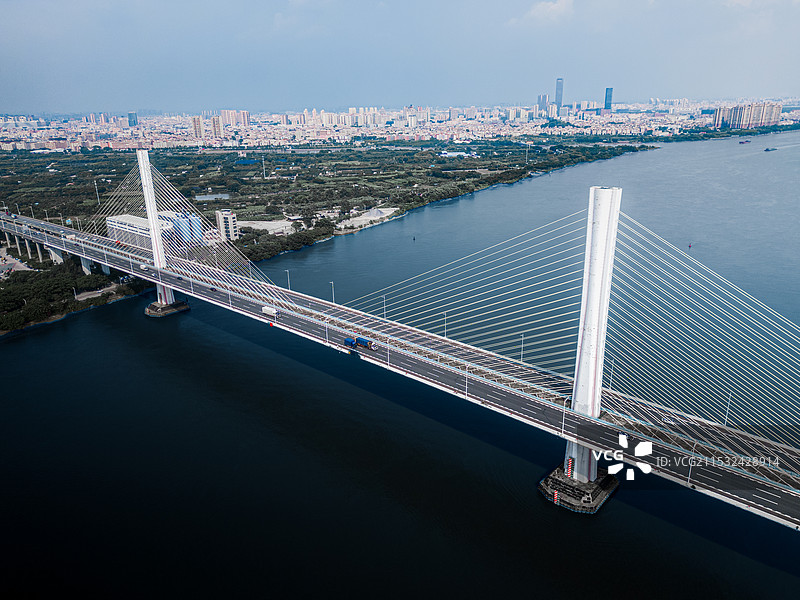 跨江大桥风光图片素材