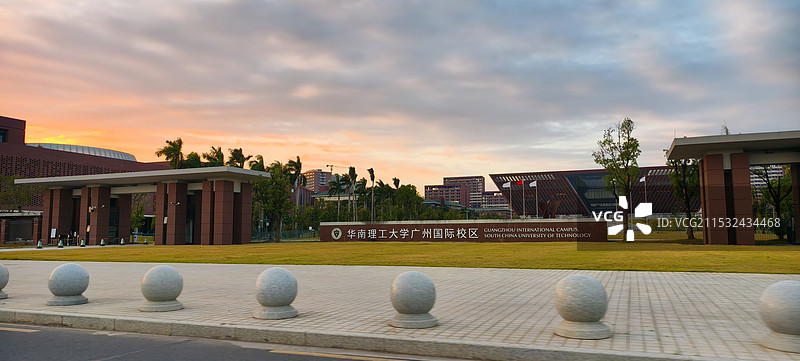 华南理工大学国际校区图片素材