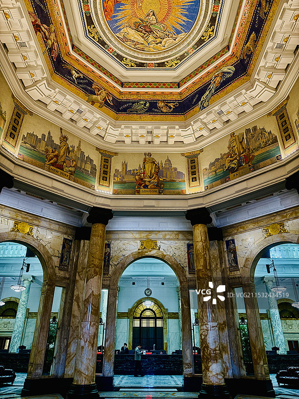 内部壁画图片素材