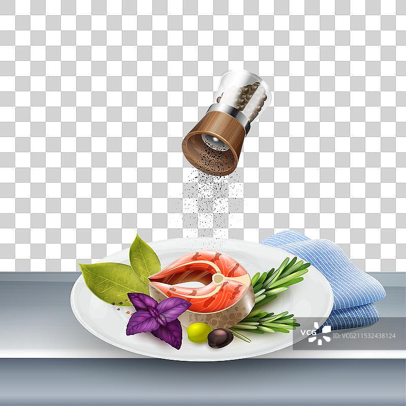 草药和香料背景图片素材