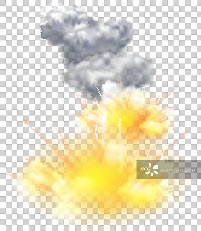 爆炸透明合成图图片素材