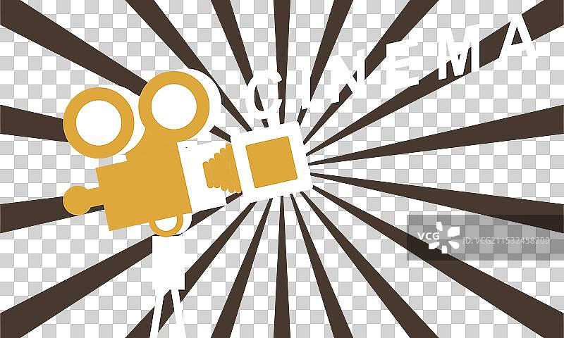 复古电影海报和传单收藏图片素材