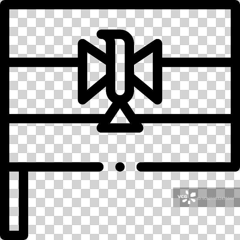 埃及图标，细线风格设计，独立于背景图片素材