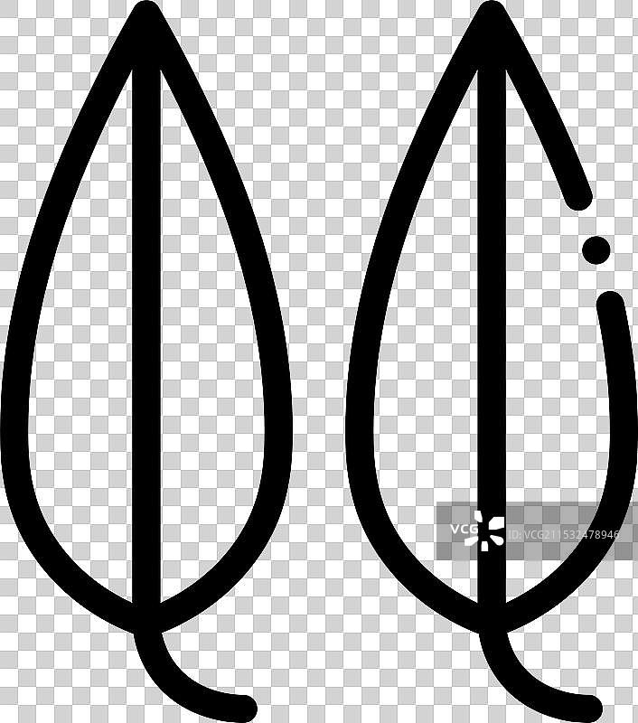 圣餐图标，细线风格设计，独立展示图片素材