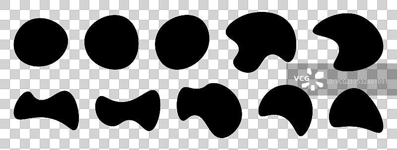 斑点集合图片素材