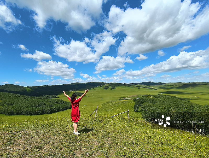 无限风光在草原—乌兰布统大草原图片素材