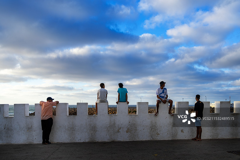 摩洛哥 艺术之城艾西拉图片素材