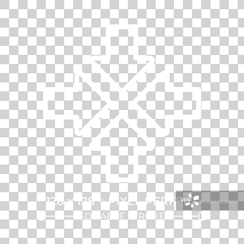 深色主题的白色线性内向箭头图标图片素材