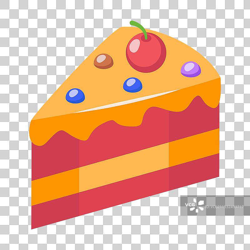 蛋糕切片图片素材